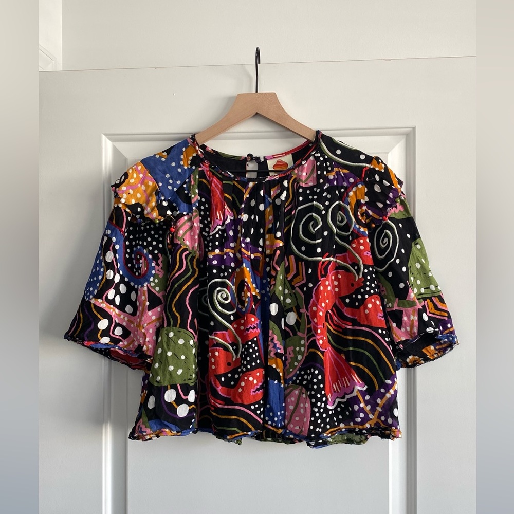 FARM Rio Multicolor Patterned Top - Picture 4 of 12